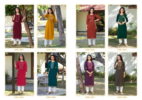 Kalaroop Kites 4 Designer Ethnic Wear Silk Kurti